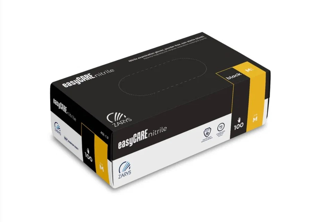 Manusi nitril black Easycare 100 bucati